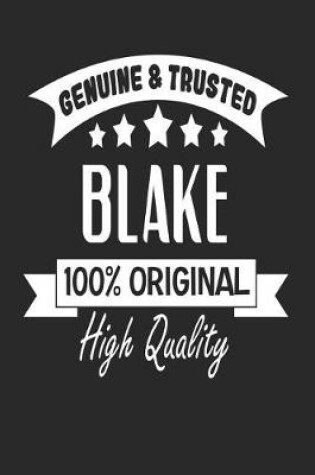 Cover of Genuine & Trusted Blake 100% Original High Quality