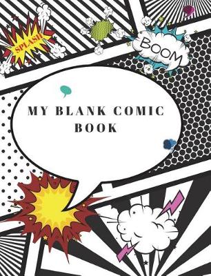 Book cover for My Blank Comic Book