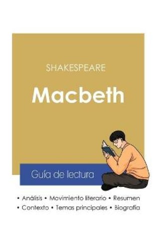 Cover of Guia de lectura Macbeth de Shakespeare (analisis literario de referencia y resumen completo)