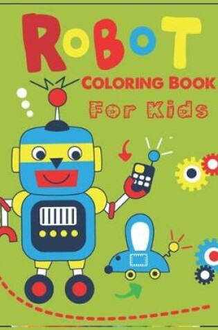 Cover of Robot coloring book for kids