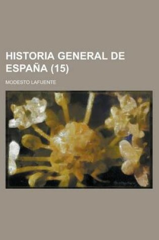 Cover of Historia General de Espana (15)