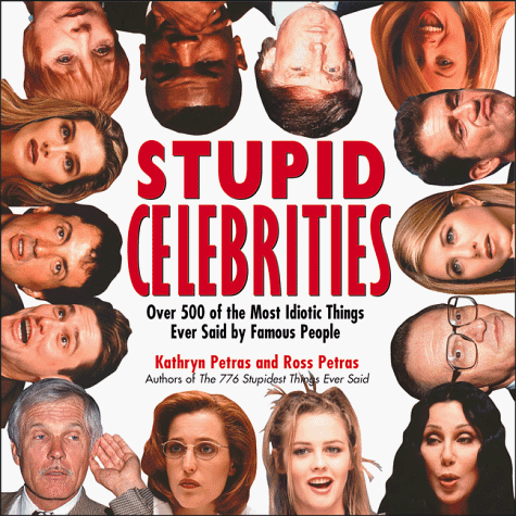 Book cover for Stupid Celebrities