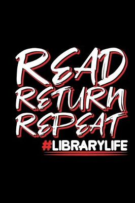 Book cover for Read Return Repeat #Librarylife