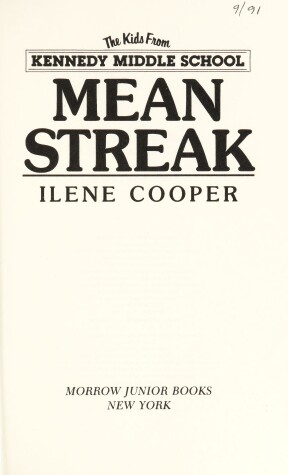 Book cover for Mean Streak