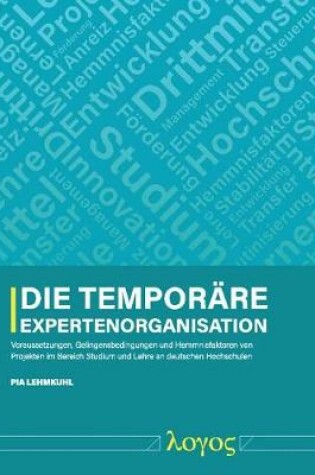 Cover of Die Temporare Expertenorganisation