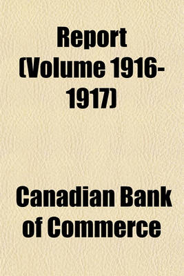 Book cover for Report (Volume 1916-1917)