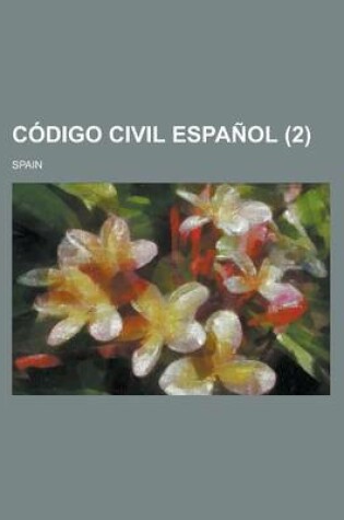 Cover of Codigo Civil Espanol (2)