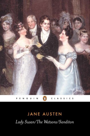 Cover of Lady Susan, the Watsons, Sanditon