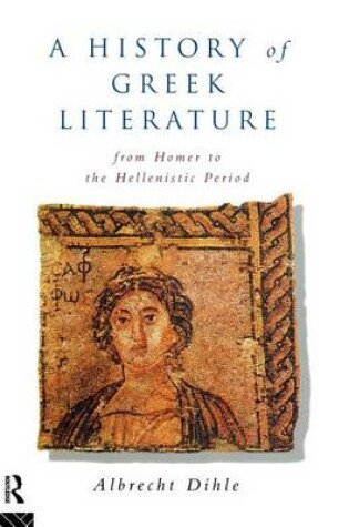 Cover of History of Greek Literature