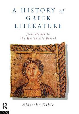 Book cover for History of Greek Literature