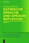 Book cover for Satirische Sprache und Sprachreflexion