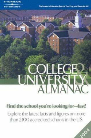 Cover of College and University Almanac