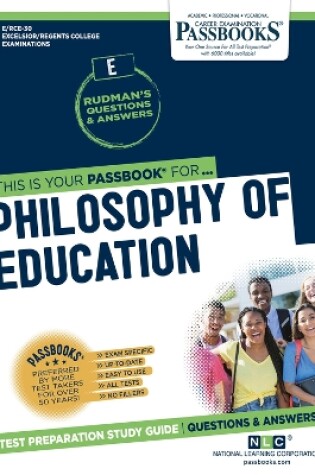 Cover of Philosophy of Education (RCE-30)