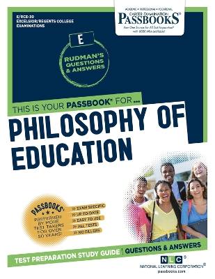 Book cover for Philosophy of Education (RCE-30)