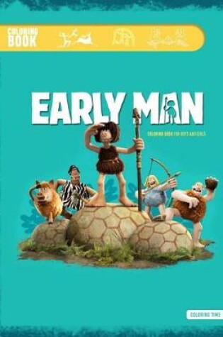 Cover of Early Man Coloring Book