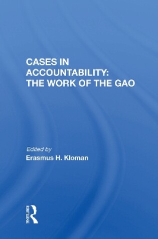 Cover of Cases In Accountability