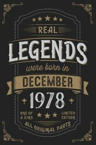 Cover of Real Legends were born in December 1978