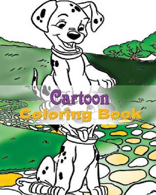 Book cover for Cartoon Coloring Book