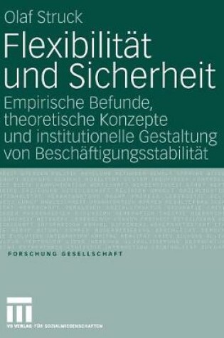 Cover of Flexibilität und Sicherheit