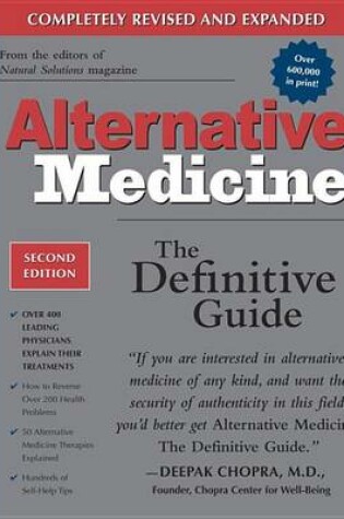 Cover of Alternative Medicine Definitive