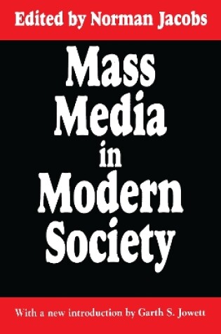 Cover of Mass Media in Modern Society