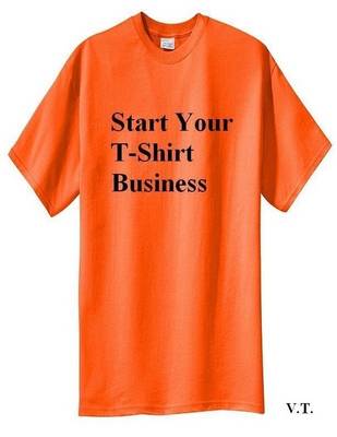 Book cover for Start Your T-Shirt Business