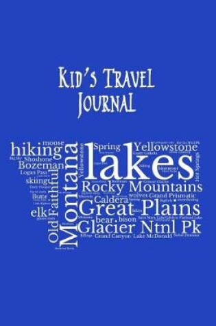 Cover of Montana Kid's Travel Journal