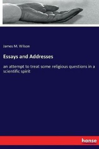 Cover of Essays and Addresses