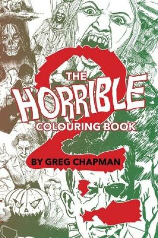Cover of The Horrible Colouring Book Volume 2