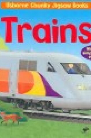 Cover of Trains Chunky Jigsaw Book