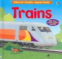 Book cover for Trains Chunky Jigsaw Book