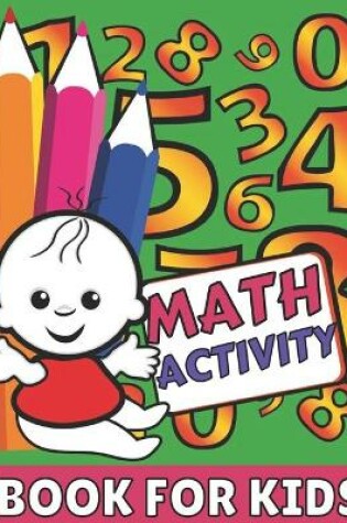 Cover of Math activity book for kids