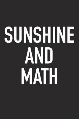 Cover of Sunshine and Math