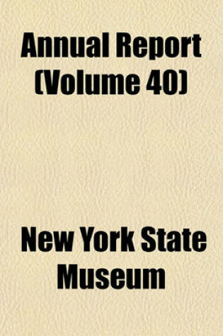 Cover of Annual Report (Volume 40)