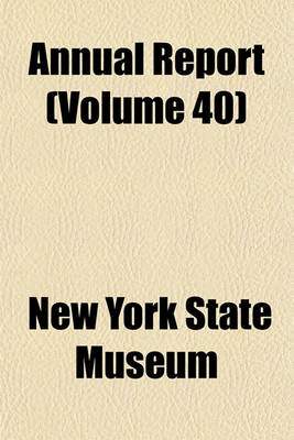 Book cover for Annual Report (Volume 40)