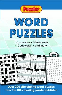 Book cover for "Puzzler" Word Puzzles
