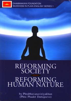 Book cover for Reforming Society Means Reforming Human Nature