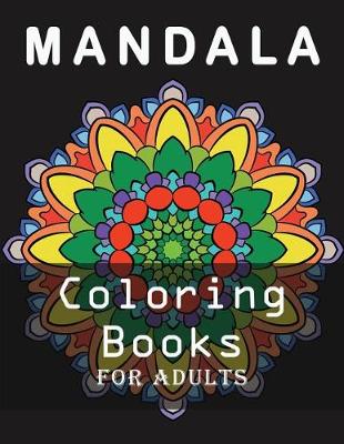 Book cover for Mandala Coloring Books for Adults