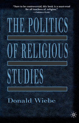 Book cover for The Politics of Religious Studies