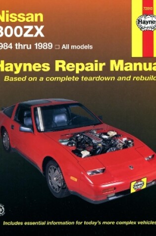 Cover of Nissan 300ZX (1984-1989) models inc. Turbo, 2seater & 2 + 2 V6 engine Haynes Repair Manual (USA)