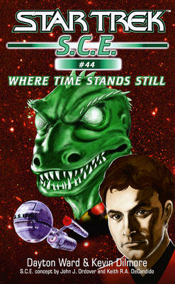 Book cover for Star Trek: Where Time Stands Still