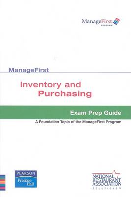 Book cover for Test Prep ManageFirst Inventory and Purchasing