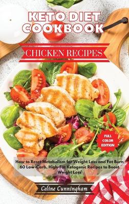Book cover for Keto Diet Cookbook - Chicken Recipes