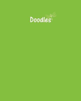 Book cover for Doodles Journal - Great for Sketching, Doodling or Planning with Lime Green Cove