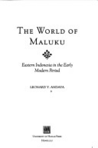 Cover of The World of Maluku