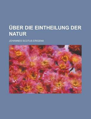 Book cover for Uber Die Eintheilung Der Natur