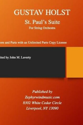 Cover of St. Paul's Suite
