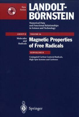 Book cover for Conjugated Carbon Centered Radicals, High-Spin Systems and Carbenes