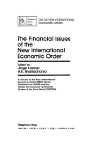 Book cover for Financial Issues of the New International Order