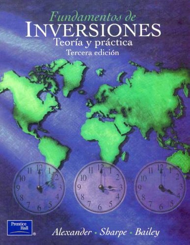 Book cover for Fundamentals of Investments (MX Tr Spanish Translation)